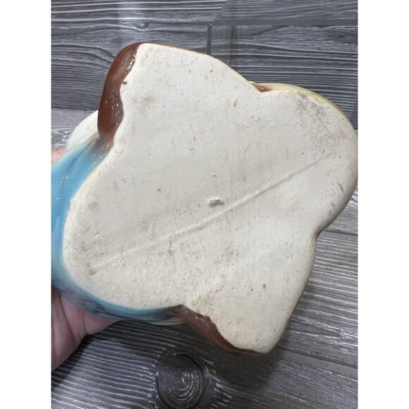 Vintage Duck Planter with Bonnet and Bow Mother Goose Ceramic Midcentury - Picture 7 of 8